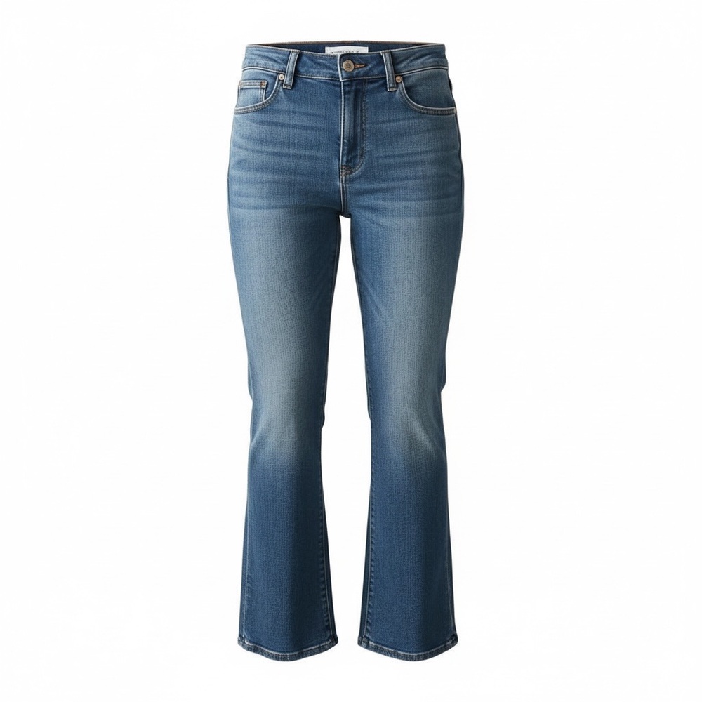 Pistola Mid-Rise Boot Cut Jean Size 27 Medium Wash Denim